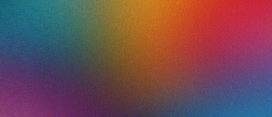 Wall Mural - coral, cyan and purple gradient noise texture faded abstract impression layout perfect for branding 