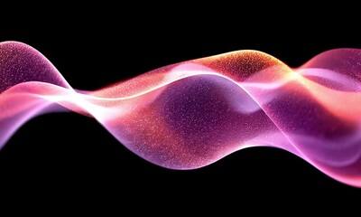 Poster - Abstract Flowing Wave