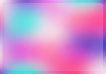 Poster - Abstract Gradient Blend Background with Soft Focus and Frosted Glass Overlay Effect