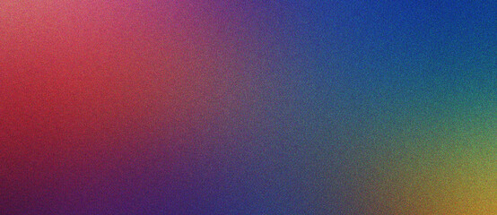 Wall Mural - khaki, periwinkl and coral gradient poster layout background with smooth noise texture and grain eff