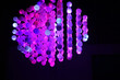 © Juntee - Decorative light LED. Colorful lights decorated at night during the Christmas and New Year festivals.