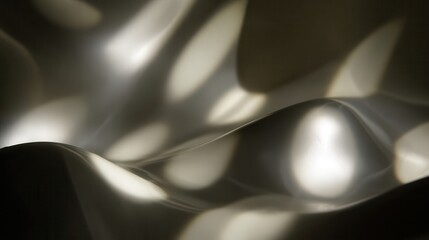 Poster - Abstract light and shadow patterns on a textured surface.