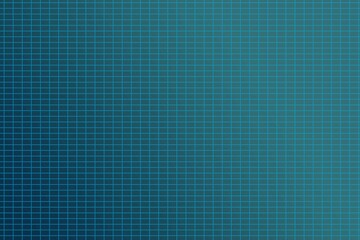 Poster - Digitally generated image of illuminated blue grid