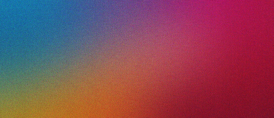 Poster - cyan, coral and khaki gradient soft noise overlay texture for digital artwork and web visuals