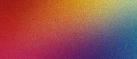 Wall Mural - red, orange and coral gradient noise texture abstract effect with gentle fade and soft grainy finish