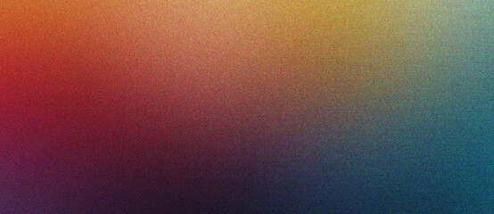 Wall Mural - khaki, crimson and indigo gradient grainy noise overlay background with smooth blurred fade suitable