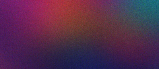 Wall Mural - purple, teal and periwinkl gradient grainy noise texture layout with soft faded blur and smooth grai