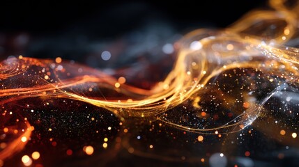 Fototapete - Abstract flow design