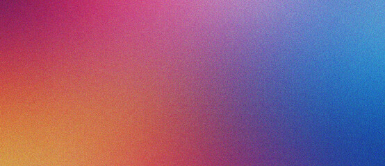 Wall Mural - tan, blue and pink gradient grainy noise texture background with smooth blurred fade perfect for pos