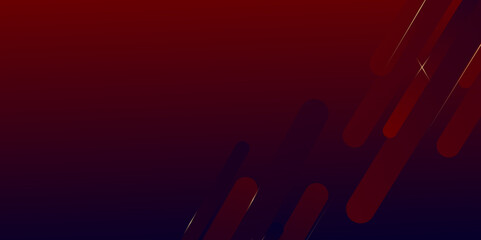Poster - Red abstract banner background. Vector abstract graphic design banner pattern background template Digital modern tech, futuristic geometrical abstract backdrop or wallpaper vector illustration
