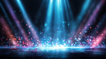 Fototapete - Spotlight stage