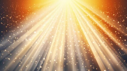 Poster - A bright light shining through a window, casting a warm glow on the room. The light is coming from the sun, which is shining through the window. The room is filled with light, creating a warm