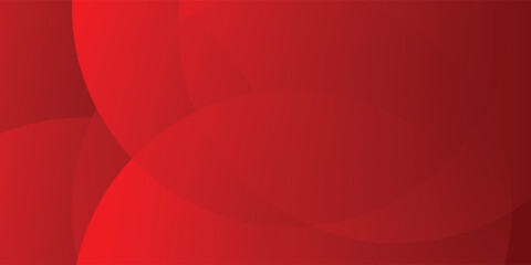 Poster - Red abstract background with circular. geometric shape circle. vector illustration eps10