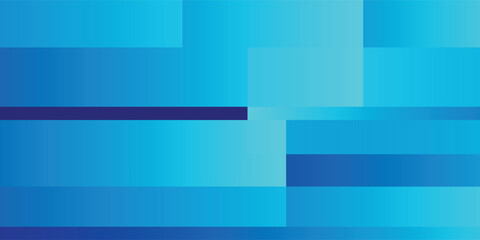 Poster - Blue abstract geometric background with circular. geometric shape rectangle. vector illustration