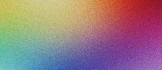 Poster - cyan, purple and silver faded gradient noise texture background