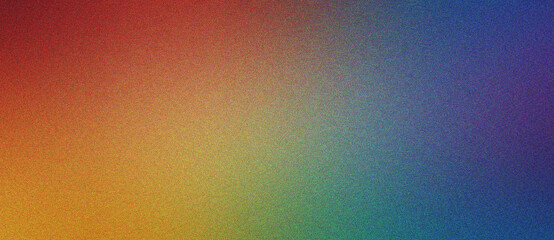 Poster - orange, tan and periwinkl grainy gradient noise texture design