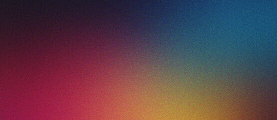 Poster - cyan, coral and khaki digital gradient noise texture layout