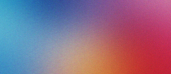 Wall Mural - cyan, khaki and pink Gradient noise texture background with soft grain effect for modern design