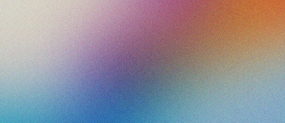 Poster - beige, cyan and khaki creative gradient noise texture background with faded grain for marketing use