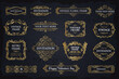 © SikanderDS - Golden frames backgrounds
