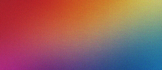 Poster - red, pink and periwinkl premium gradient noise texture background for marketing