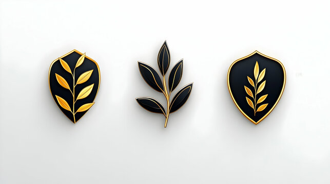 Vintage retro badges and emblems featuring hipster design elements, labels, stamps, and frames

