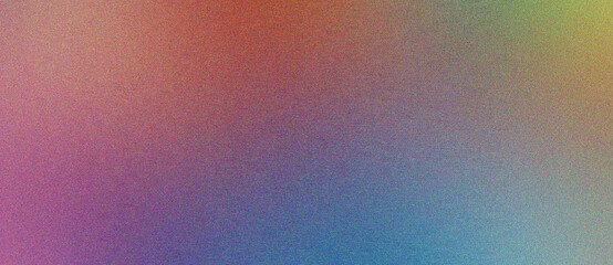 Poster - cyan, lilac and grey clean gradient noise texture overlay with soft faded grain effect