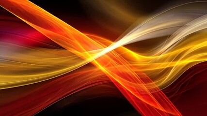 Aufkleber - Abstract dynamic flowing lines design