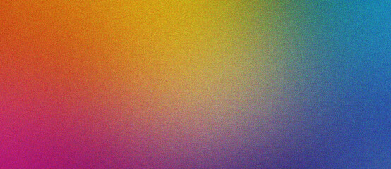 Wall Mural - orange, blue and megenta artistic gradient noise texture background for modern branding projects
