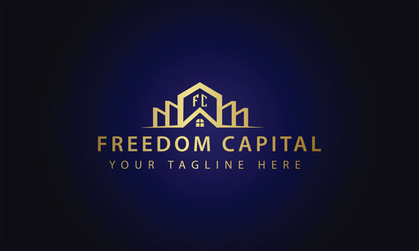 Real estate logo design with full branding business card, stumps, email signature, and social media kit