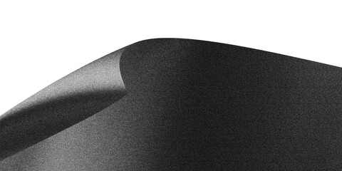 Poster - Dark gray curved paper texture.