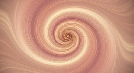 Poster - Abstract Swirl Pattern with Soft Light and Earthy Tones