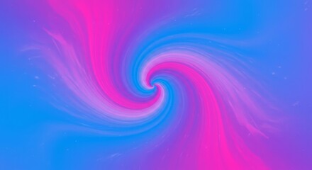 Poster - Abstract Swirl of Vibrant Colors Background Design