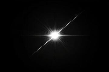 Wall Mural - a vector glowing light effect background lighting design.