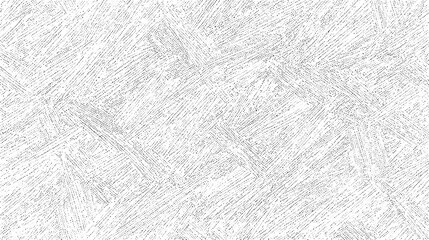 Poster - Abstract white scratched surface with diagonal crosshatch texture. Minimal grunge design. Perfect overlay for vintage or urban artwork.
