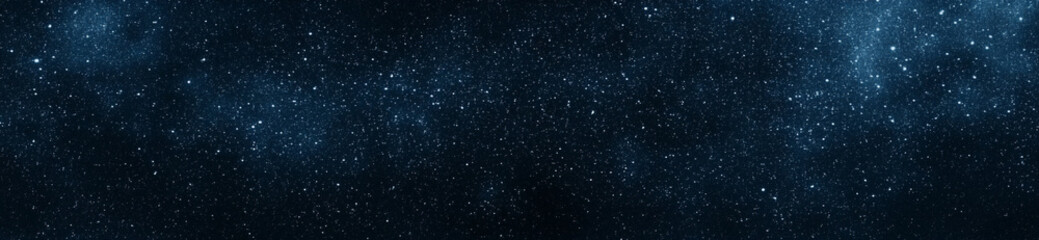 PNG Night sky with stars and galaxy in outer space
