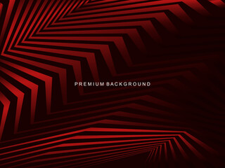 Poster - Modern abstract background with gradient red lines that creates a dynamic visual effect and is suitable for a variety of luxury digital designs.