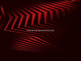 Poster - Modern abstract background with gradient red lines that creates a dynamic visual effect and is suitable for a variety of luxury digital designs.