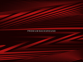 Poster - Modern abstract background with gradient red lines that creates a dynamic visual effect and is suitable for a variety of luxury digital designs.