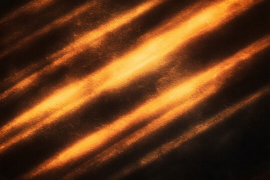 A close-up of an orange and black background with streaks of light, creating the illusion that they are moving in all directions. 