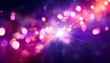 © Benjamin - glow beam defocused light abstraction multicolor dazzle sparkle purple pink particles lens flare on blurred bokeh background