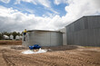 © Austockphoto - Building a steel tank for farm water supply