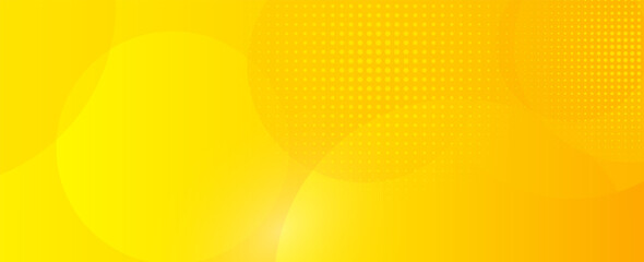 Aufkleber - yellow background abstract with Gradient in empty room studio, Yellow empty room studio gradient used for background, yellow background studio with shine use for product shooting.