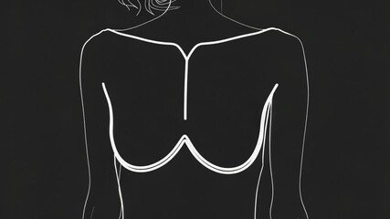 Aufkleber - A woman wearing a dress, suitable for various uses including editorial, advertising and personal projects