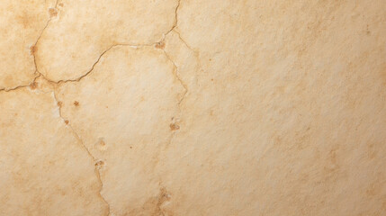 Poster - Cracked beige wall texture with subtle imperfections and warm tone, creating rustic and aged appearance