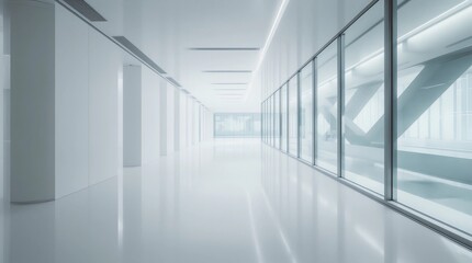  blur image background of corridor in hospital or clinic image