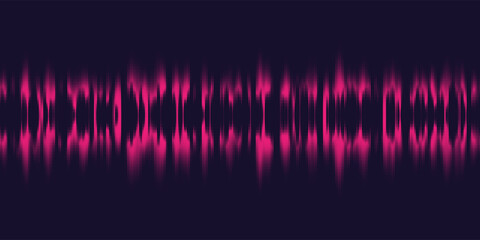Leinwandbilder - Bright vector illustration of magic sparkling shiny particles and lines on dark background.