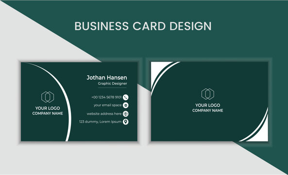 Modern Luxury Business Card Design