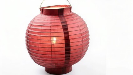 Poster - A large red vase sits on top of a table, great for decorative or still life photography