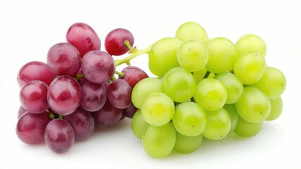 Poster - A close-up shot of a bunch of grapes